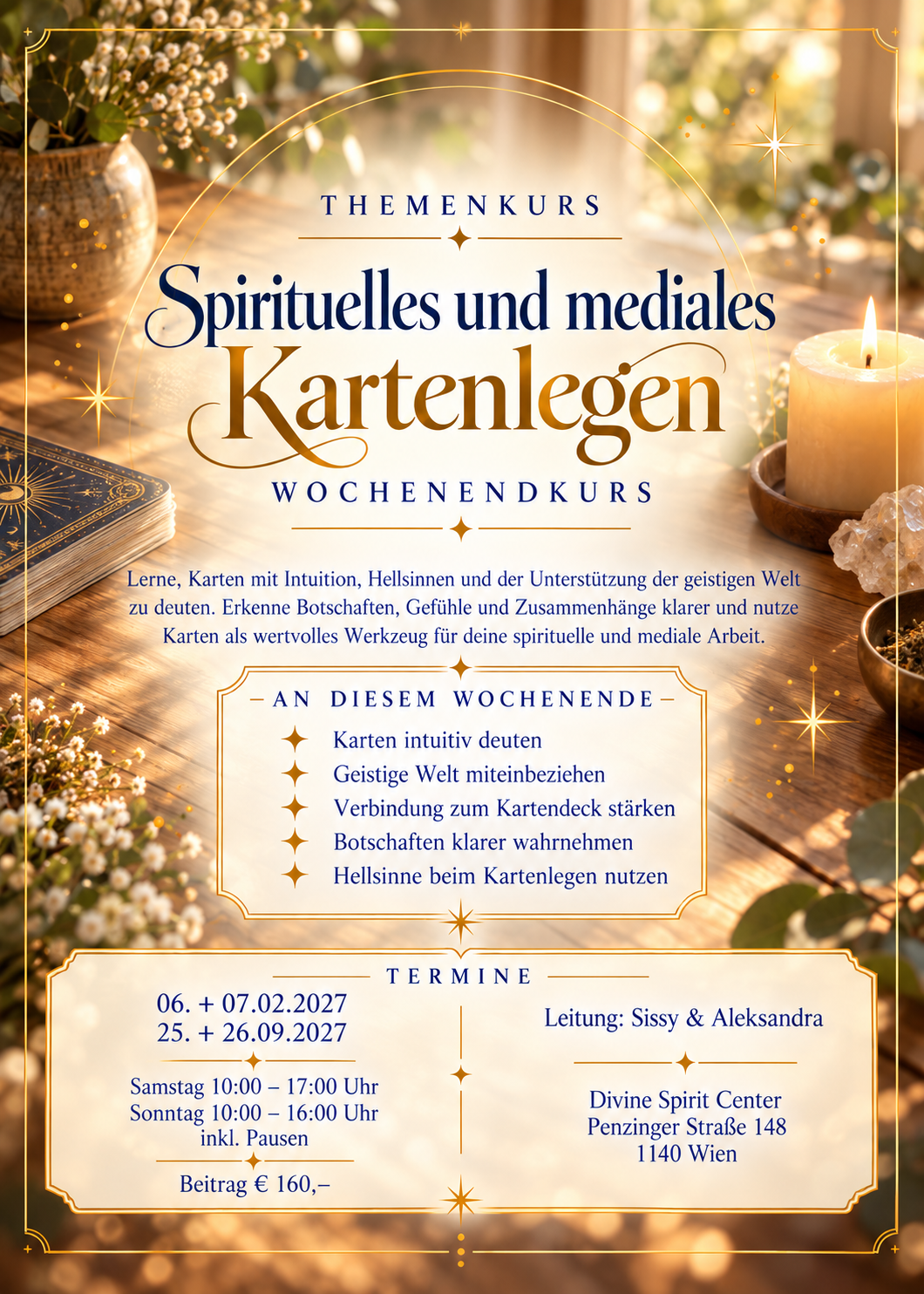 Spirituelles und mediales Kartenlegen Wien